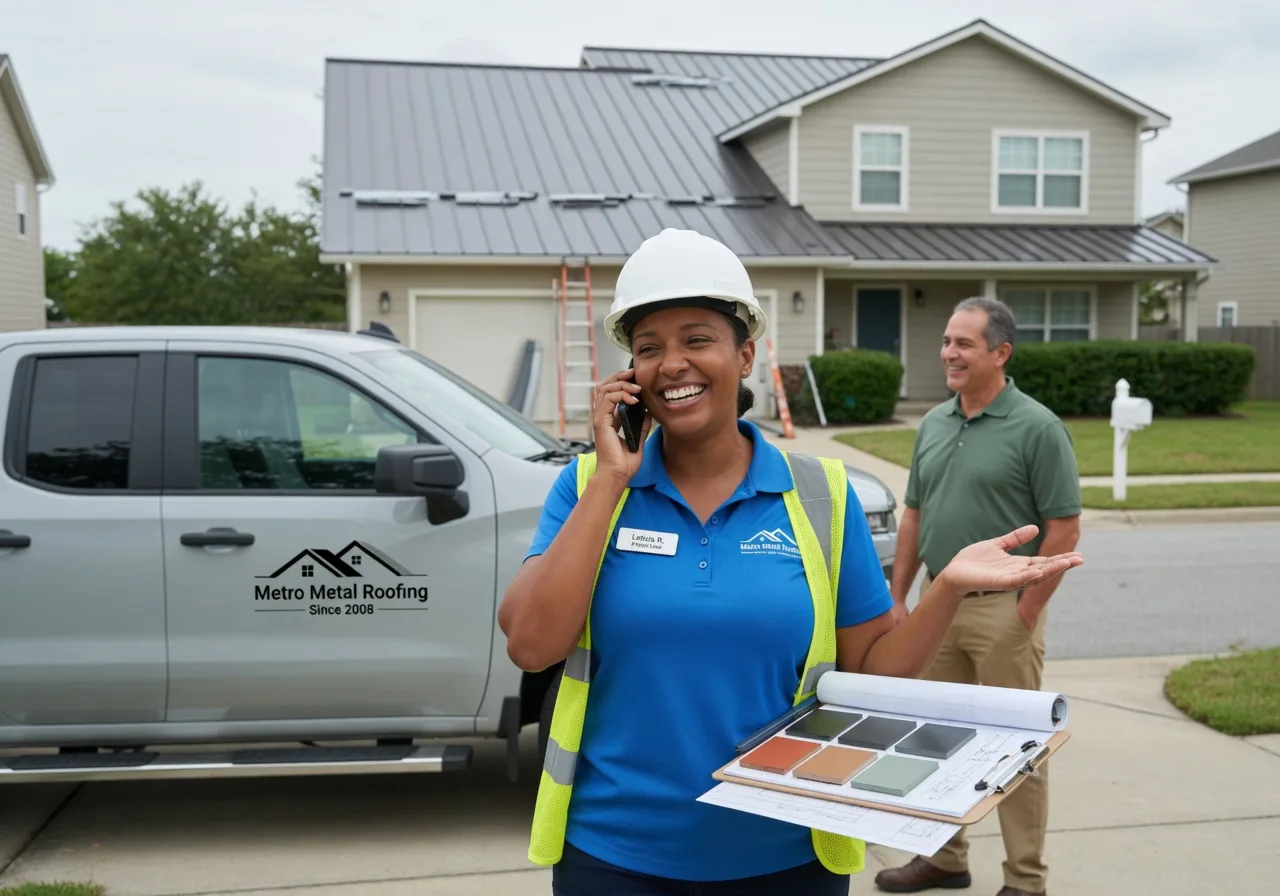 Metal Roof Repair in Butte Des Morts, WI
